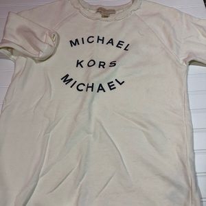 Micheal Kors short sleeve sweatshirt